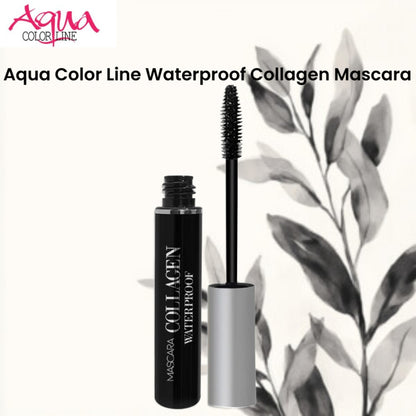 Aqua Color Line Waterproof Collagen Mascara