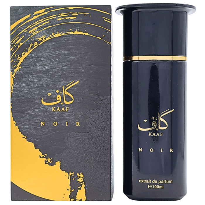 Ahmed Al Maghribi Kaaf Noir Eau De Parfum 100ml – Long Lasting Original Bold Unisex Fragrance for Men & Women