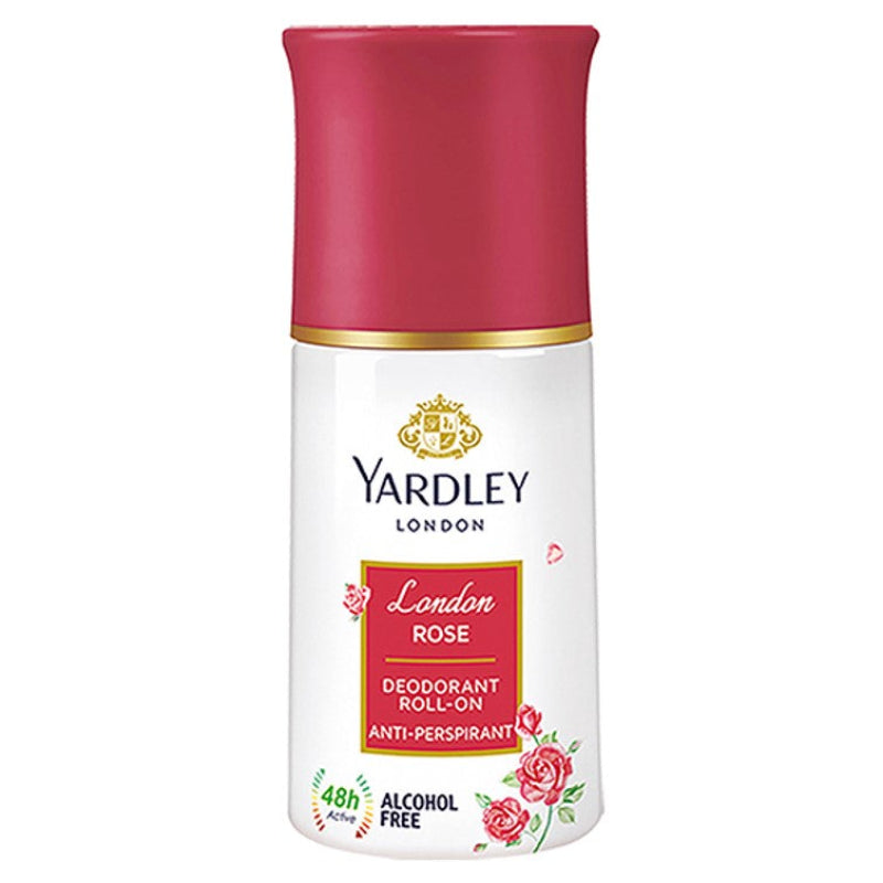 Yardley Women London Rose Roll On 50ml
