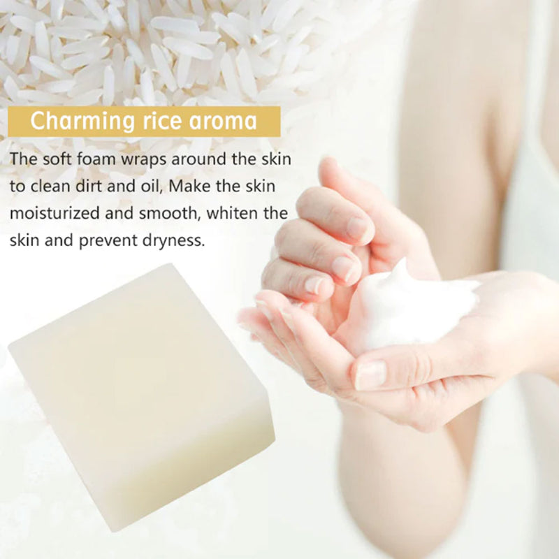 Glamorous Face Essence Soap Natural Rice