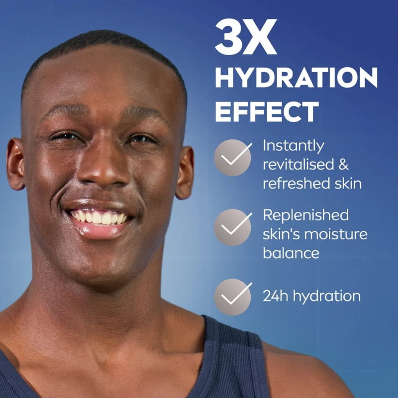 Nivea Men Hydro Care Shaving Gel 200ml – Instant Care 3X Protection Smooth Glide & Skin Hydration