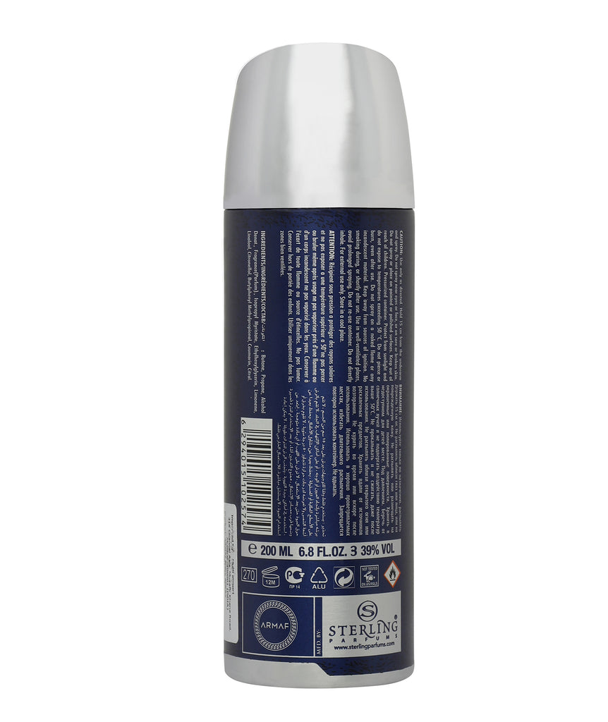 Armaf Voyage Bleu Perfume Body Spray 200ml for Men