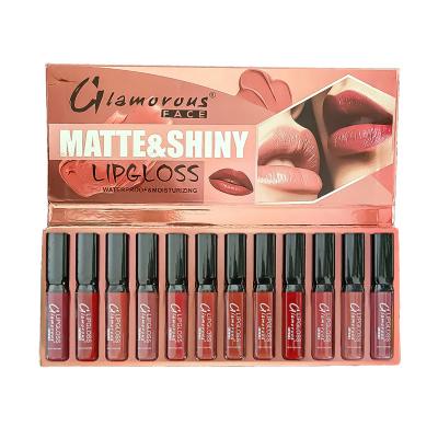 Glamorous Face 12 In 1 Lip Gloss Set COLOUR (C)
