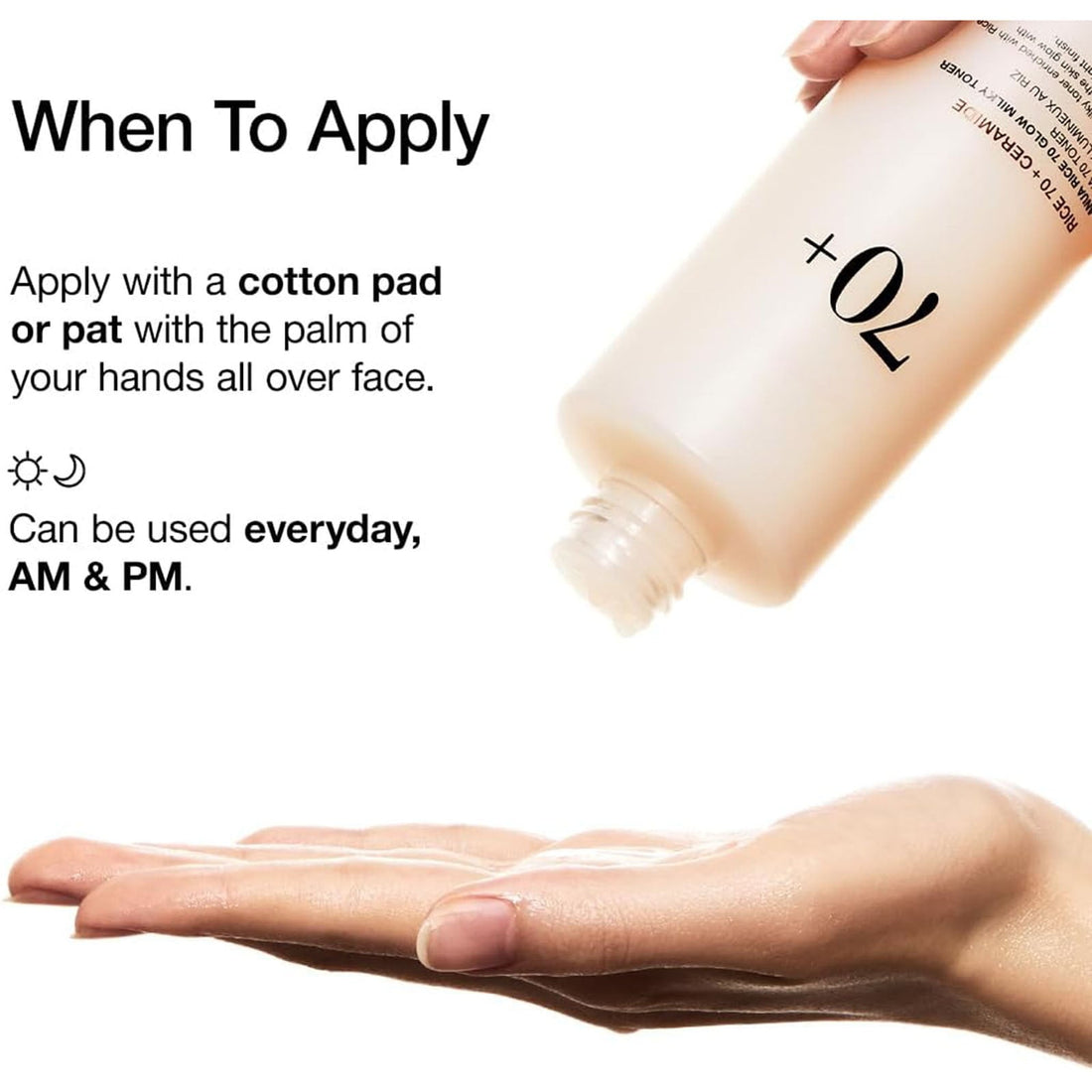 Anua Rice 70 + Ceramide Glow Milky Toner 250 ml Brightening Hydration & Skin Barrier Support (K Beauty)