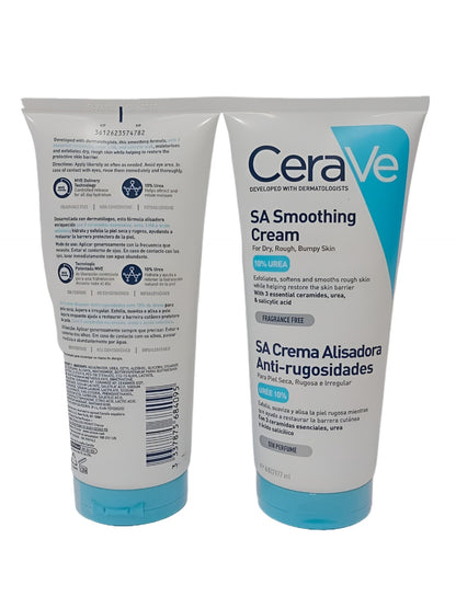 Cerave - SA Smoothing Cream with Salicylic Acid for Dry Bumpy Skin 177ml