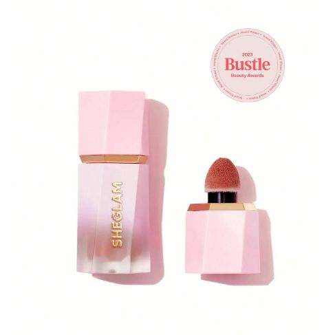 She Glam Sheglam Color Bloom Liquid Blush in Shade Risky Business 5.2 ml Natural Flush & Long-Lasting Glow