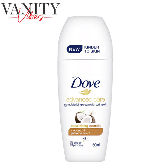 Dove Advanced Care Anti perspirant Coconut & Jasmine Roll On 50ml