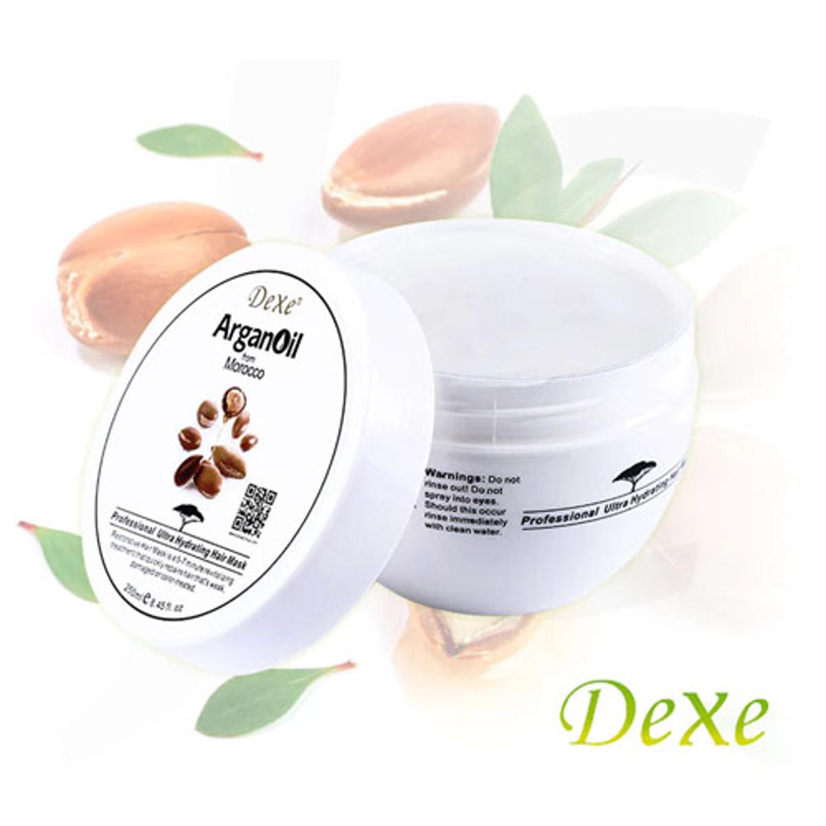Dexe Argan Oil Hair Mask 250 ml Deep Conditioning, Repair & Smooth Hair Care