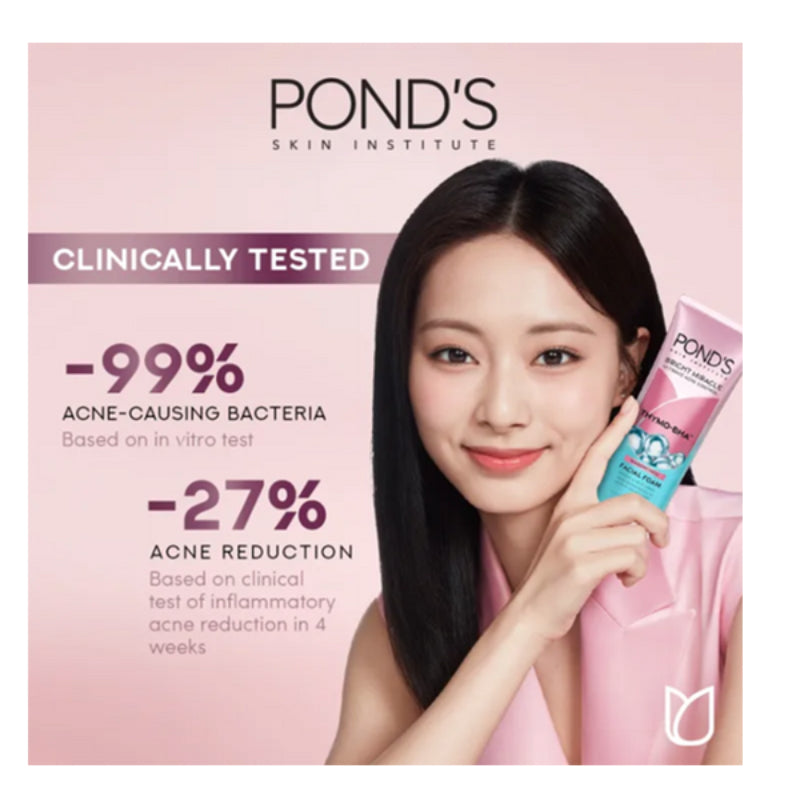 PONDS Pond's Bright Miracle Ultimate Acne Control Thymo BHA Facial Foam 100g