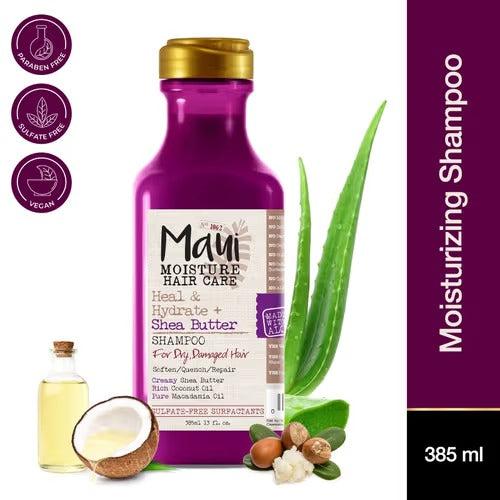 MAUI MOISTURE HAIR CARE SHEA BUTTER SHAMPOO 385ml