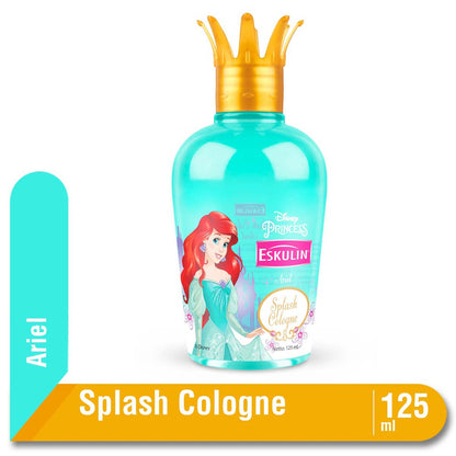 Eskulin Ariel Crown Splash Cologne 125ml - Long Lasting Fresh Aquatic Fragrance Body Splash for Men & Women Daily Use Deodori