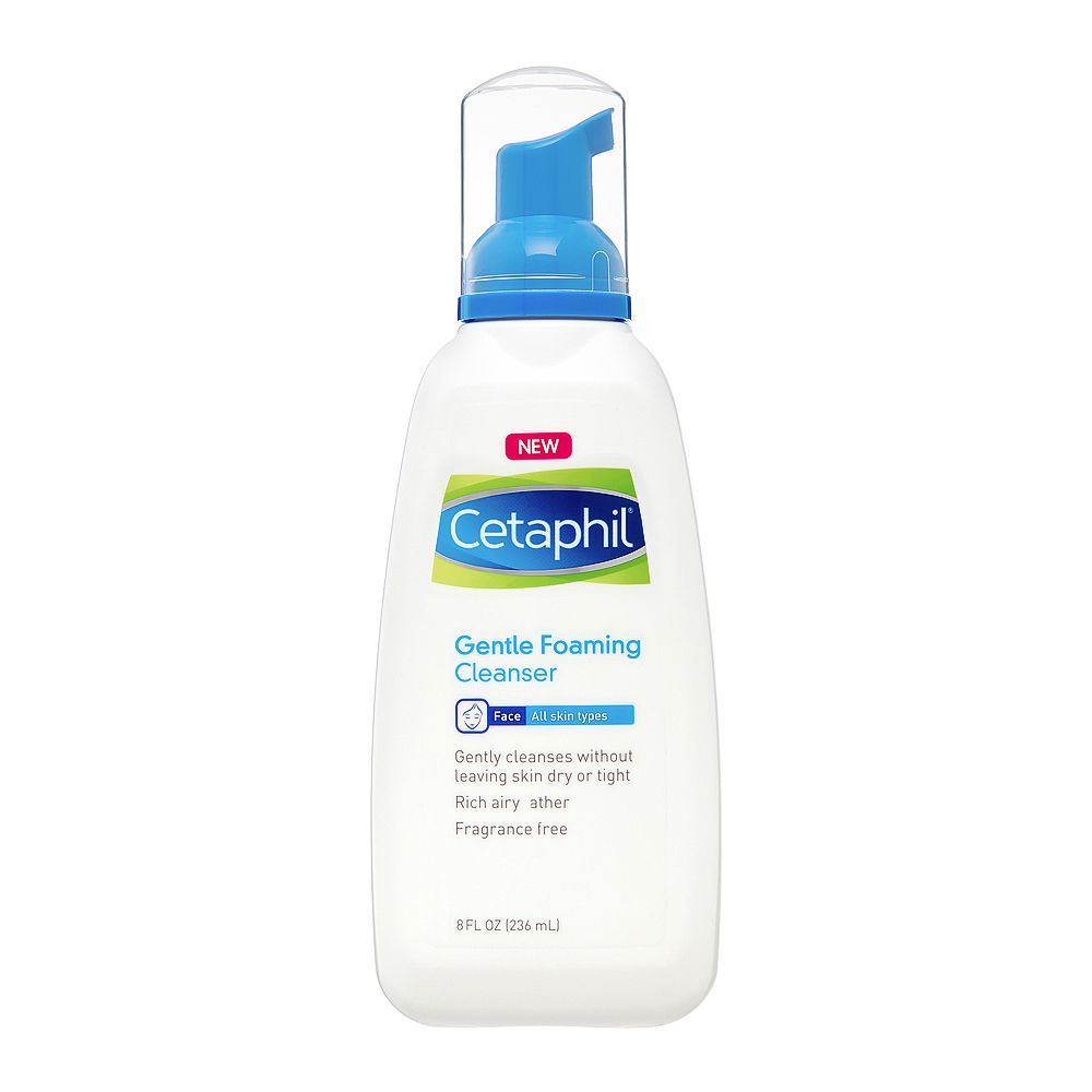 Cetaphil Gentle Foaming Cleanser All Skin Types - 236ml