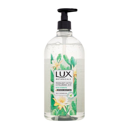 Lux Botanicals Moonlight Cactus & Hyaluronic Acid Daily Shower Gel 750ml Hydrating & Softening Skin