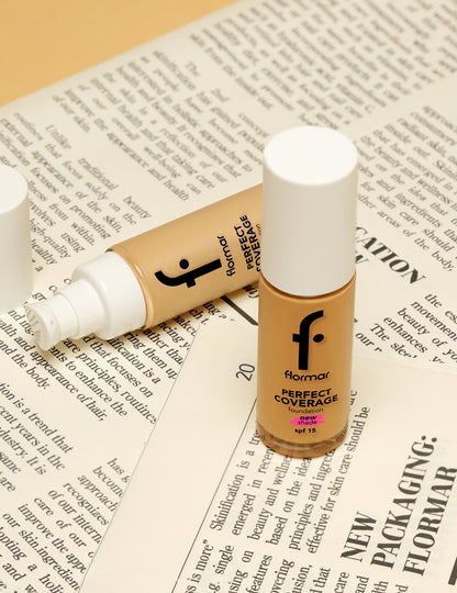 Flormar Perfect Coverage Foundation (Shade:103 Creamy Beige) 30ml