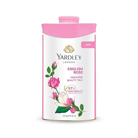 Yardley London English Rose Talcum Powder 250g