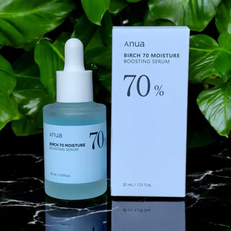 Anua Birch 70% Moisture Boosting Serum 30 ml Deep Hydration & Skin Nourishment (K Beauty)