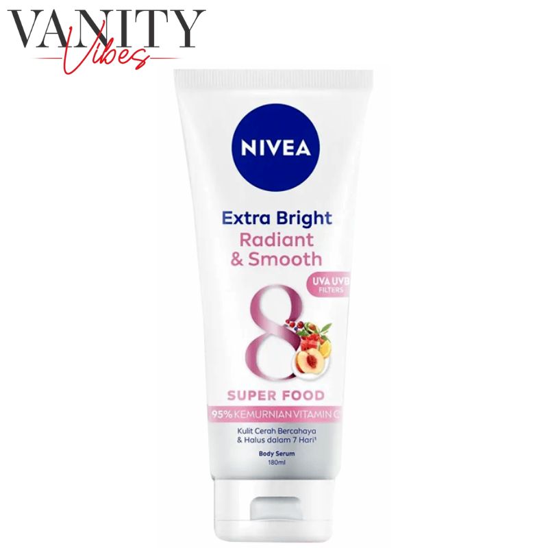 Nivea Extra Bright Radiant & Smooth Body Serum 180ml