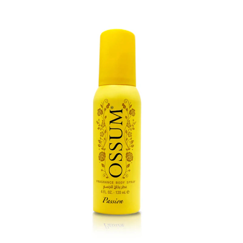 Ossum Passion Perfume Spray for Women 120ml – Long Lasting Sweet Floral Fragrance Body Mist Deodorant Spray for Daily Wear