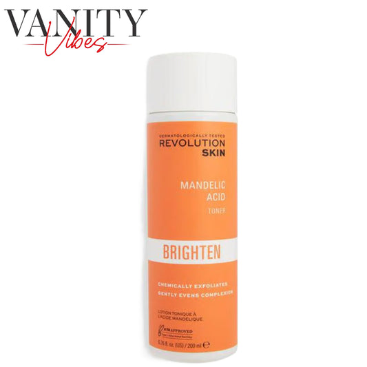 Revolution Skincare Mandelic Acid Toner 200ml Gentle Exfoliation & Brightening