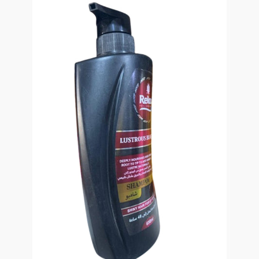 Relax Feel Confident Lustrous Black Shine Shampoo 650ml
