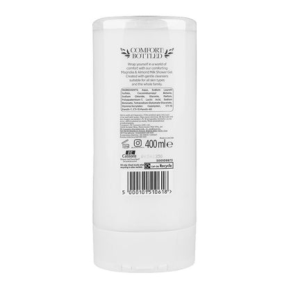 Cussons Creations Comfort Bottled Magnolia & Almond Milk Shower Gel 400ml