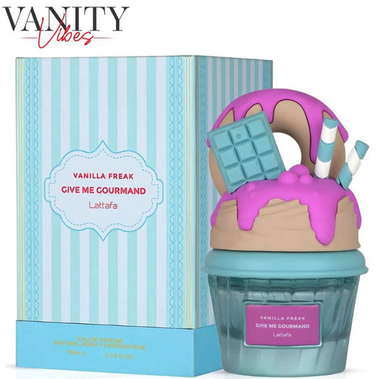 Vanilla Freak Give Me Gourmand By Lattafa Eau de Parfum 75ml For Men & Women