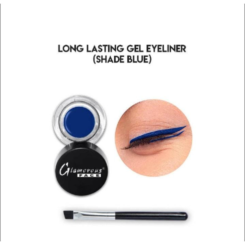 Glamorous Face Long Lasting Water Proof Gel Eyeliner (BLUE)