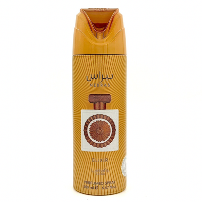 Lattafa Pride Nebras Elixir Perfumed Spray 200ml – Long Lasting Luxury Sweet Vanilla Amber Fragrance for Men & Women