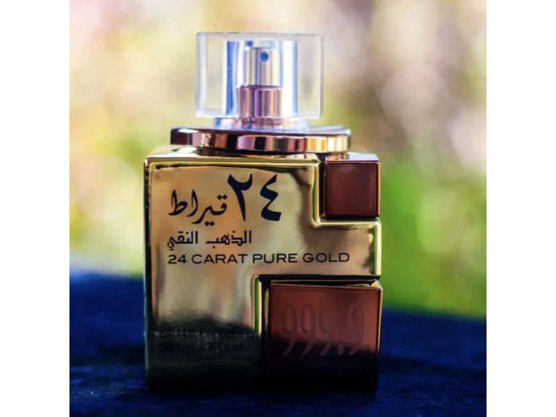 Lattafa 24 Carat Eau de Parfum 100ml - Long Lasting Original Luxury Unisex Fragrance for Men & Women