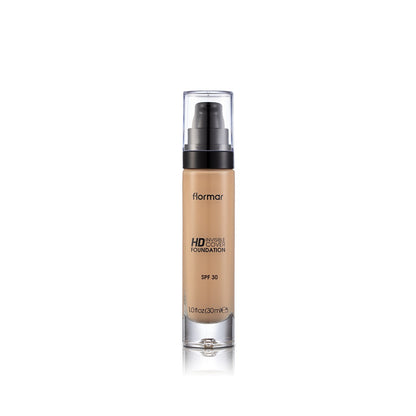 Flormar Invisible Cover HD Foundation SPF 30 (Shade: 30) 30ml