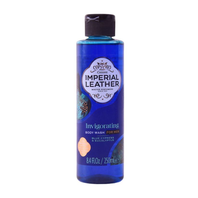 Imperial Leather Invigorating Body Wash For Men Blue Cypress & Eucalyptus 250ml