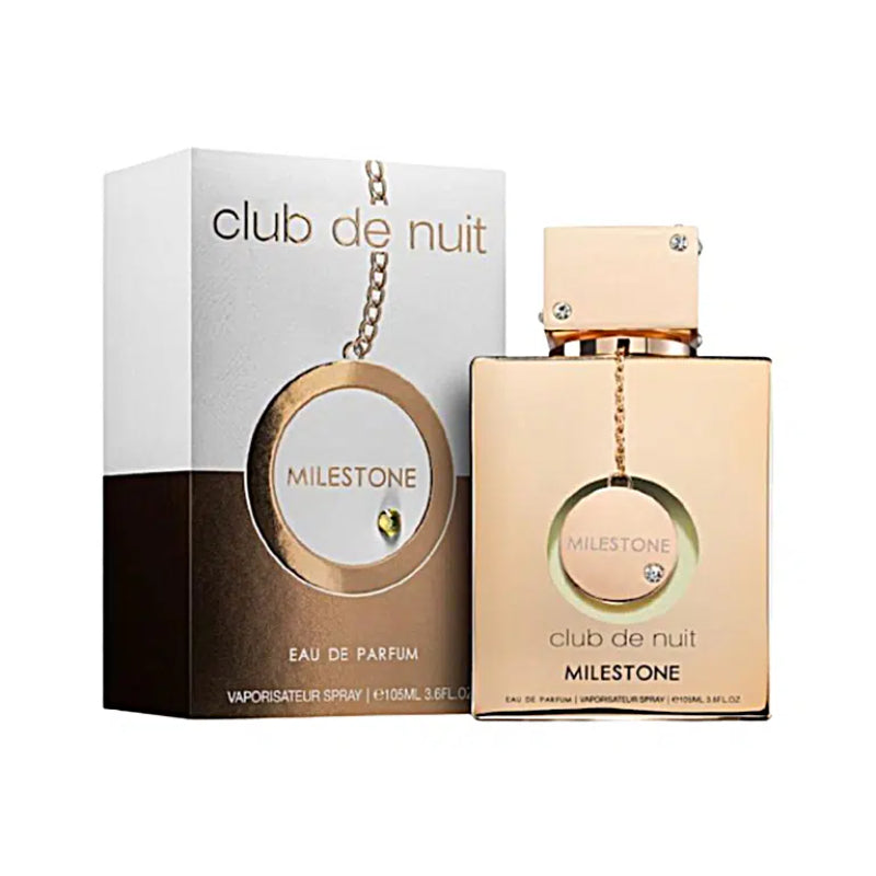 Armaf Club De Nuit Milestone Eau De Parfum 105ml For Men & Women – Long Lasting Luxury Unisex Fragrance Perfume Spray Origina