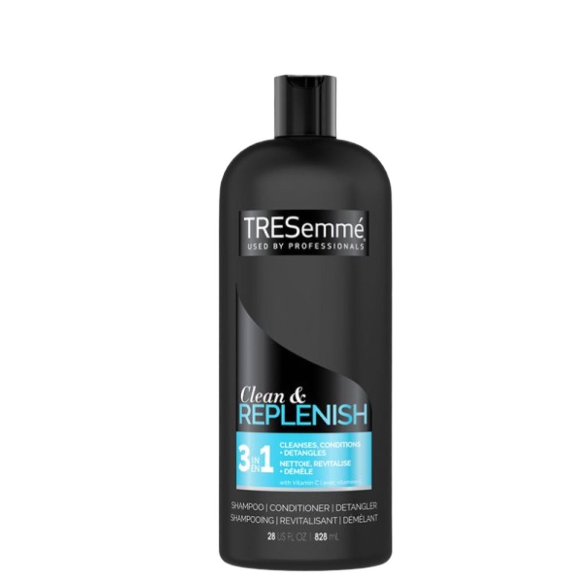TRESemmé CLEAN & REPLENISH 3in1 Shampoo Conditioner and Hair Detangler 828ml
