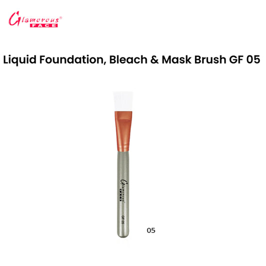 Glamorous Face Liquid Foundation, Bleach & Mask Brush GF 05
