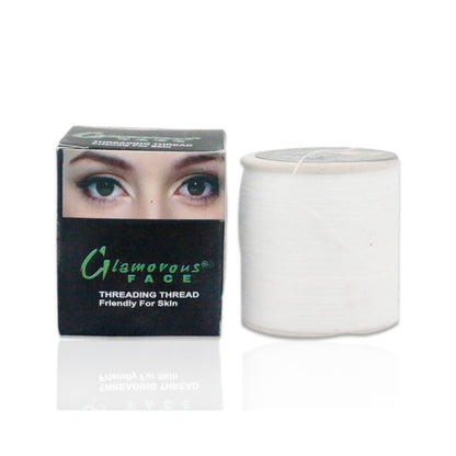 Glamorous Face Threading Thread Black