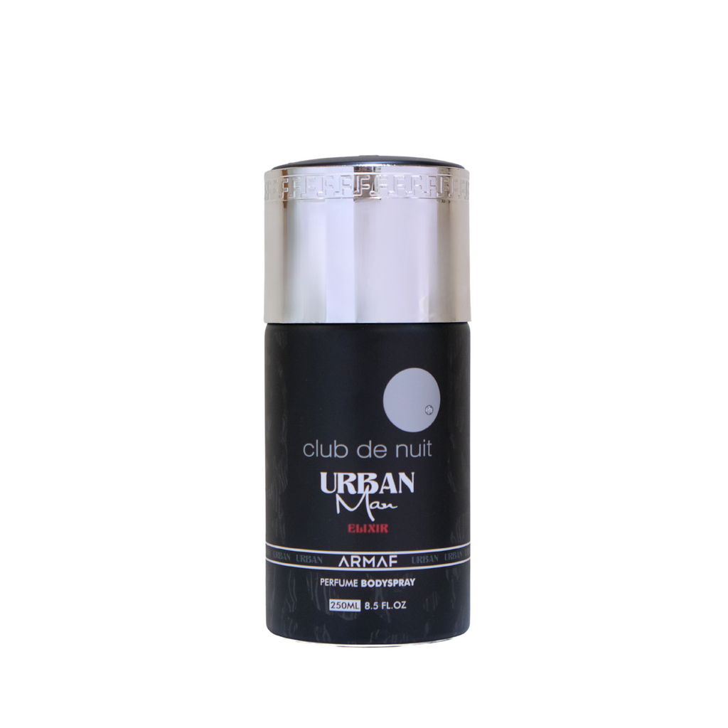 Armaf Club De Nuit Urban Man Elixir Perfumed Body Spray 250ml Long-Lasting Bold & Masculine Fragrance
