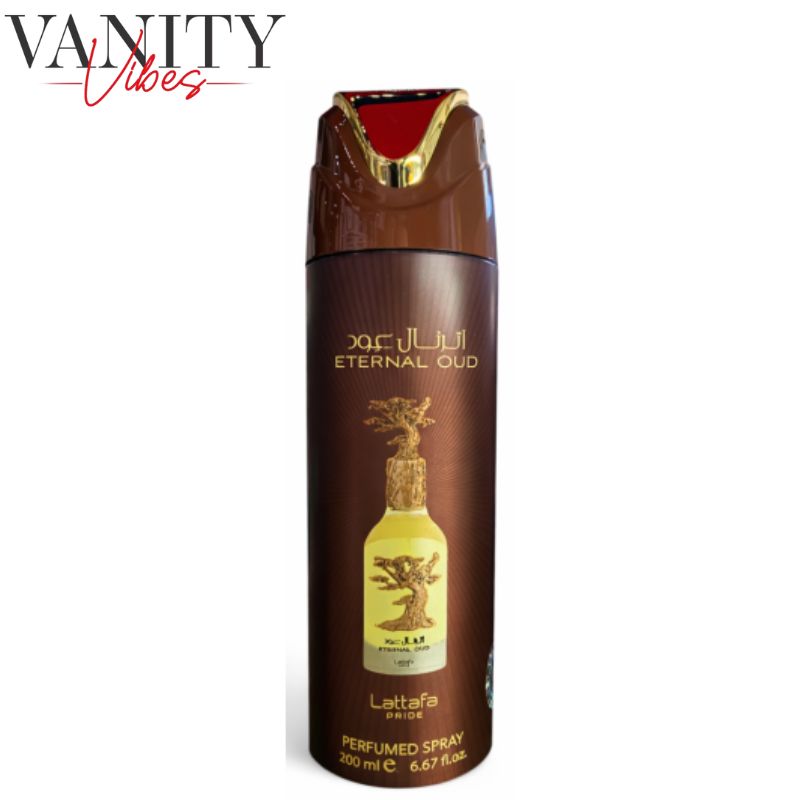 Eternal Oud Lattafa Pride Perfumed Spray 200ml Long-Lasting Rich & Exotic Fragrance for Men & Women
