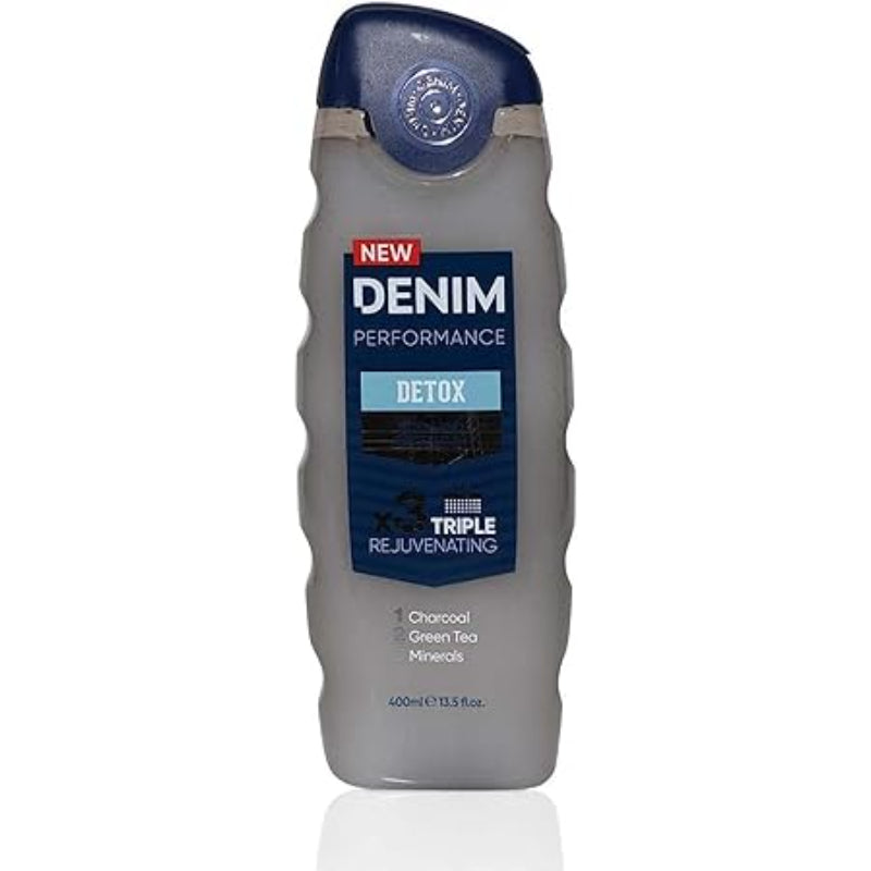 Denim Performance Detox Body and Face Wash X 3 Triple Rejuvinating 400ml