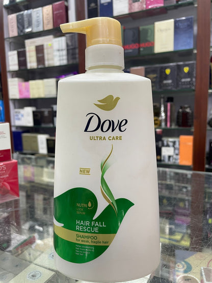 Dove Ultra Care Hair Fall Rescue Shampoo for Weak & Fragile Hair 680ml - Strengthening Hair Care Shampoo for Reduced Hair Fal