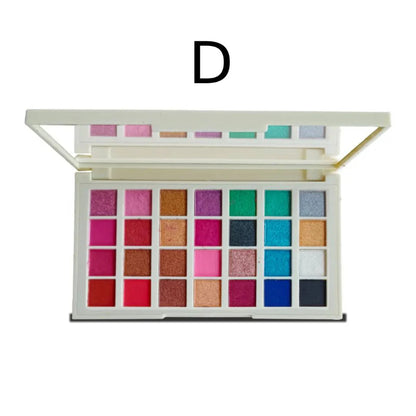 Glamorous Face 28 Color Makhmali & Matte Eyeshadow Palette (D)