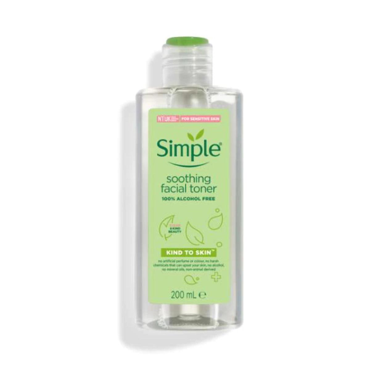 Simple Kind To Skin Soothing Facial Toner - 200ml