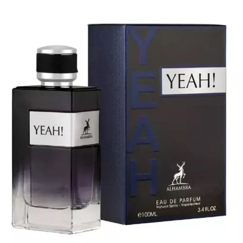 Yeah Man Eau de Parfum by Maison Alhambra 100ml Long-Lasting Fresh & Masculine Fragrance