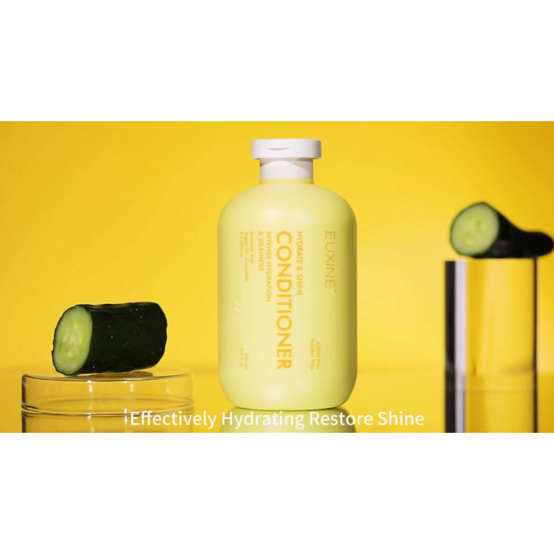 Euxine Hydrate & Shine Shampoo Strengthens & Restores Hair 500ml
