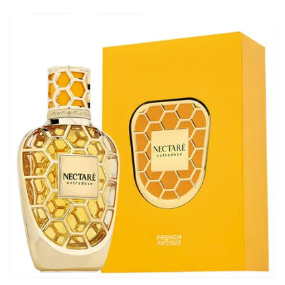 French Avenue Nectare Extra Dose Eau De Parfum 100ml – Long Lasting Original Luxury Unisex Fragrance for Men & Women