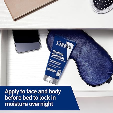 CeraVe Healing Ointment for Face & Body, Protects and Soothes Dry, Cracked, & Chafed Skin -54g