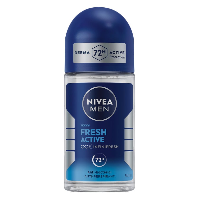 Nivea Men Fresh Active Infini Fresh 72H Deodorant Roll on 50ml