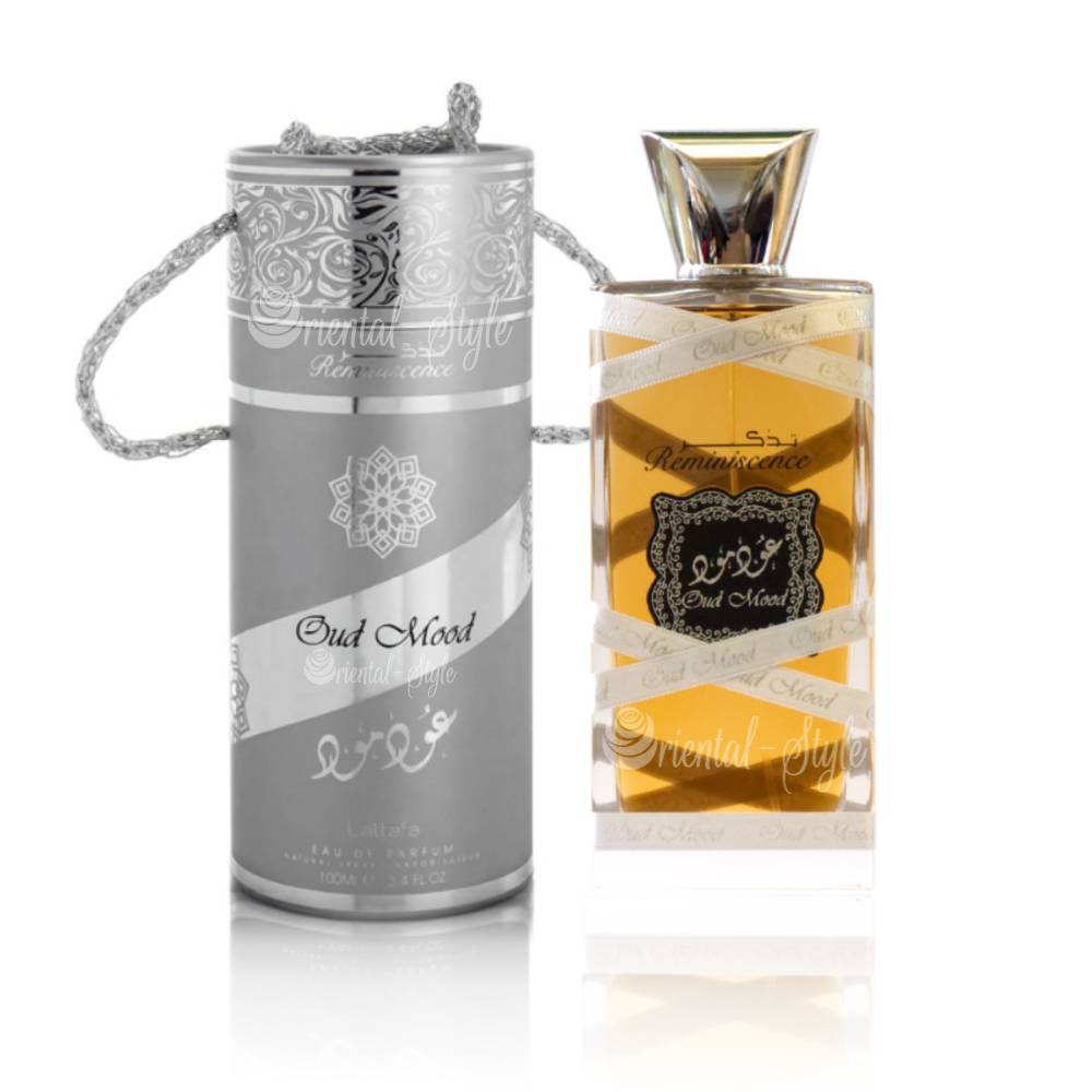 Lattafa Oud Mood Silver Reminiscence EDP 100ML for men