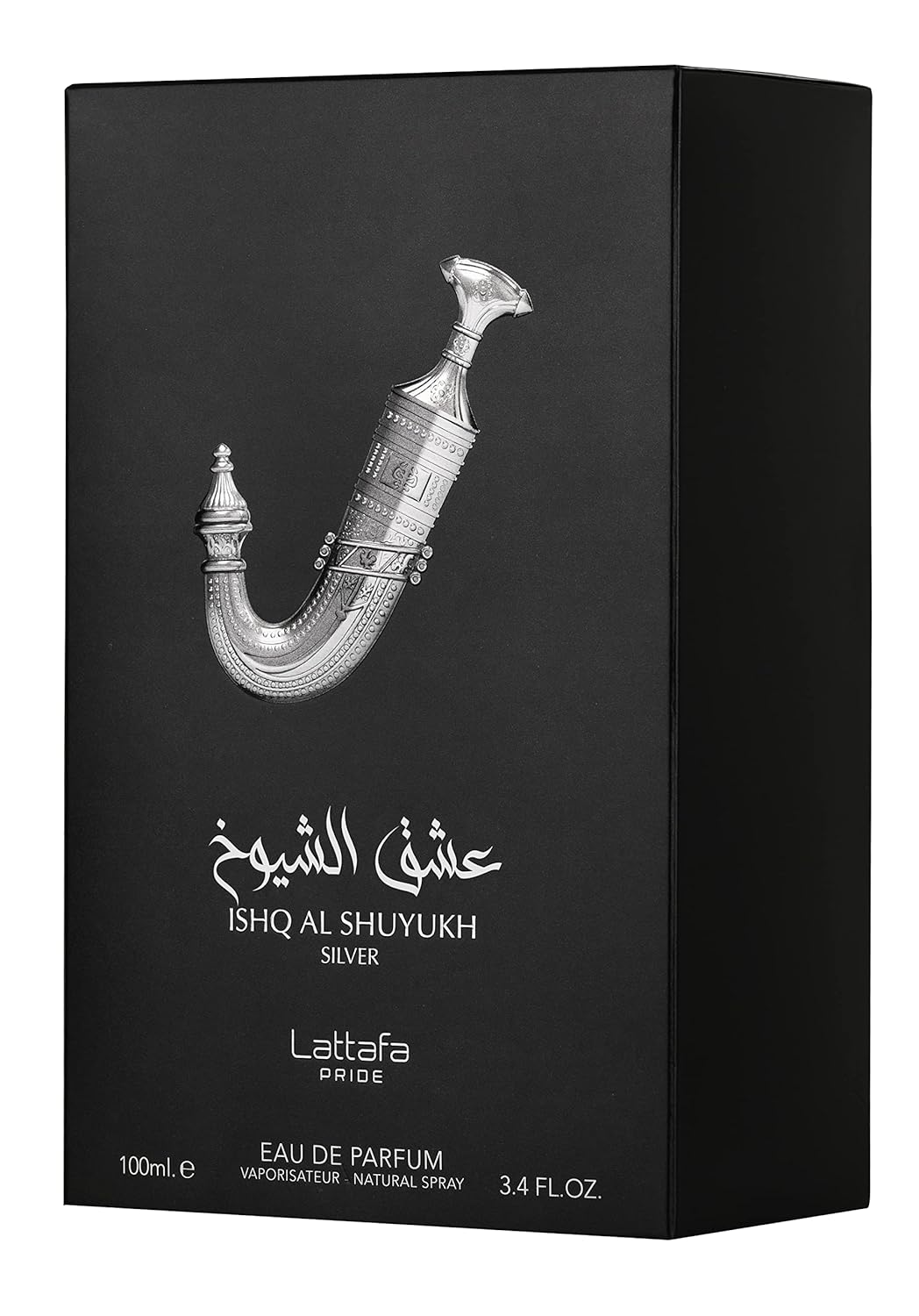 Lattafa Ishq Al Shuyukh Silver Perfume for Unisex Eau de Parfum