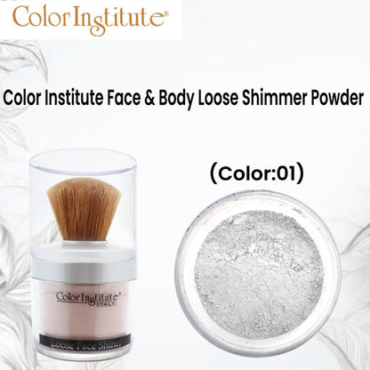 Color Institute Face & Body Loose Shimmer Powder (Color:01)