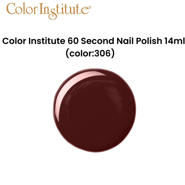 Color Institute 60 Second Nail Polish 14ml (color:306)